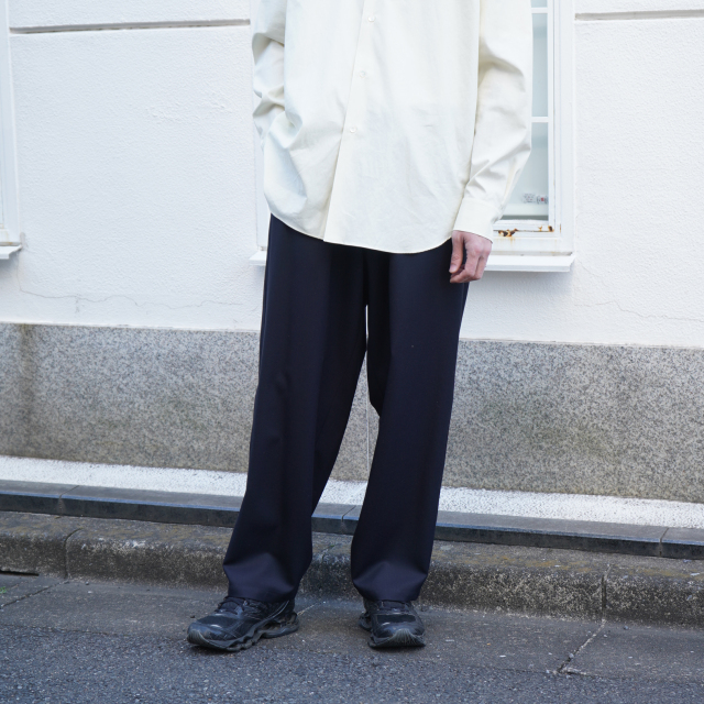 awasa wool gabardine over pants
