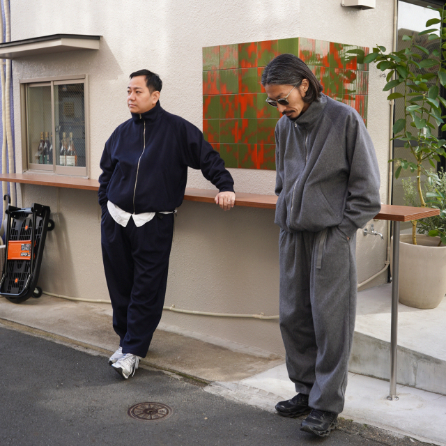 Be prepared wool / cashmere 2tuck pants