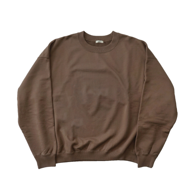 awasa supima aging cotton crew neck sweatshirt