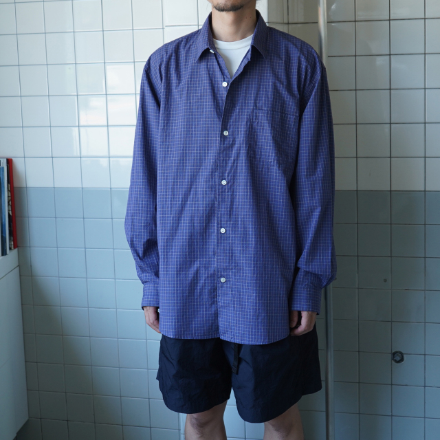 トップス awasa / Regular Collar Shirt check 1 awasa REGULAR COLLAR SHIRT / CHECK – Chum!