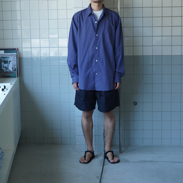 トップス awasa / Regular Collar Shirt check 1 awasa REGULAR COLLAR SHIRT / CHECK – Chum!