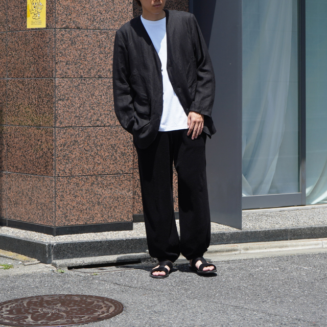 COMOLI カナパ ハンティングジャケット BLACK