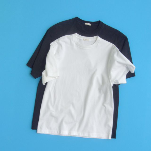 awasa オーガニックコットン 半袖Tシャツ