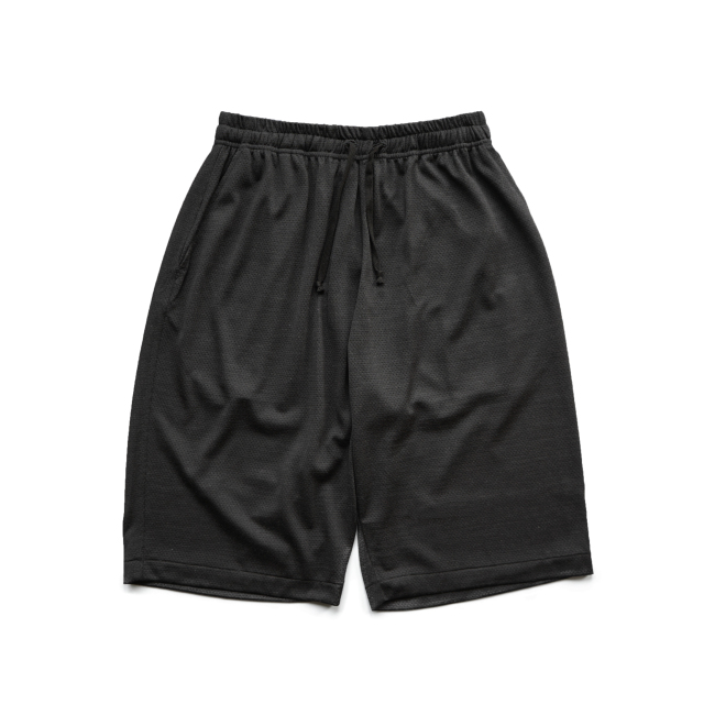 COMOLI ウールメッシュ ショーツ CHARCOAL