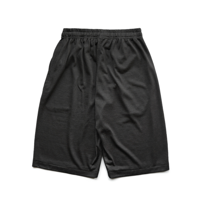 COMOLI ウールメッシュ ショーツ CHARCOAL