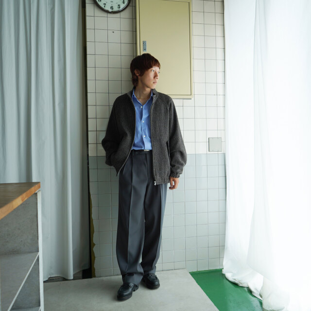 スーツ AURALEE Wool Max Two-Tuck Slacks 25ss LIGHT WOOL MAX GABARDINE TWO-TUCK SLACKS - AURALEE Official