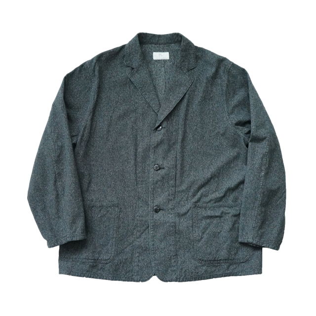 HERILL Blackchambray Workjacket Black