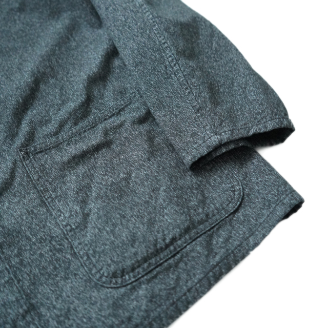 HERILL Blackchambray Workjacket Black