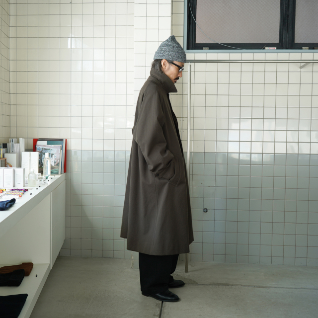 m*3様 Balmacaan Coat　プラージュ　コート　36 plage（プラージュ）の「Balmacaan コート（ステンカラーコート