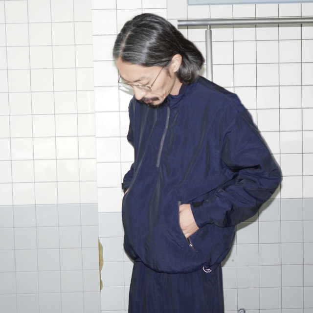 awasa nylon silk PCS pullover jacket