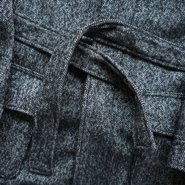 awasa fancytweed belted jacket