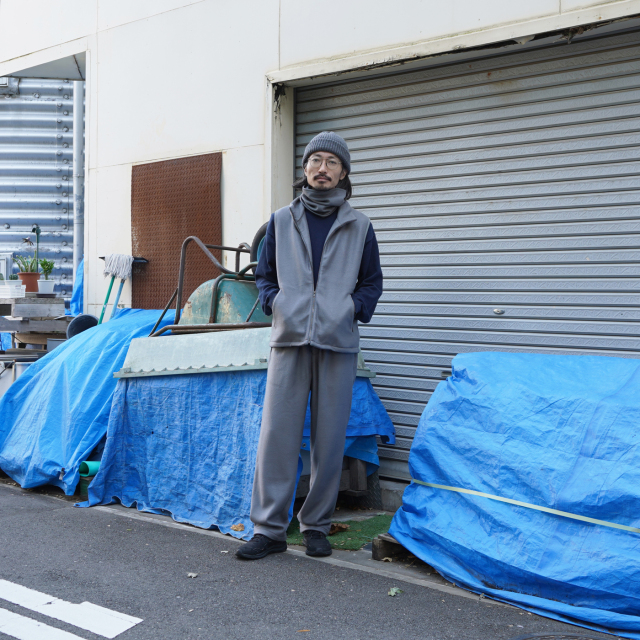 Be prepared × awasa silk fleece neck warmer