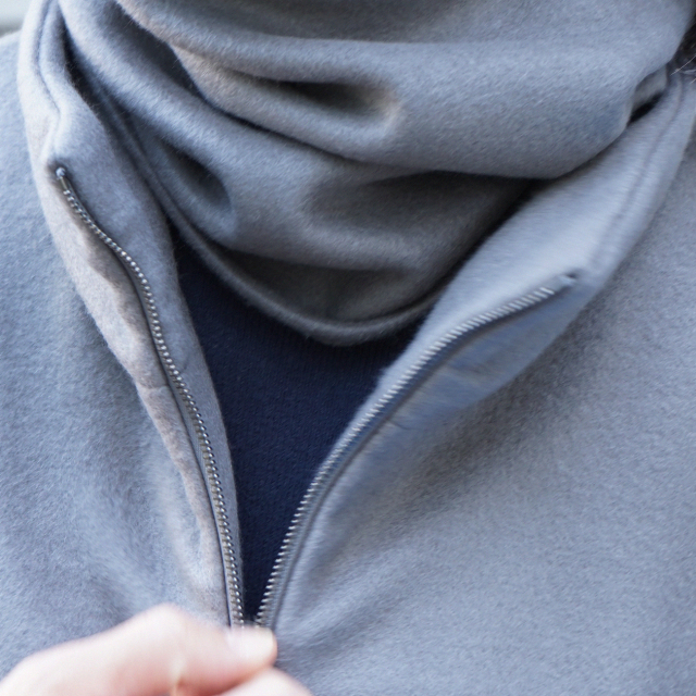 Be prepared × awasa silk fleece neck warmer