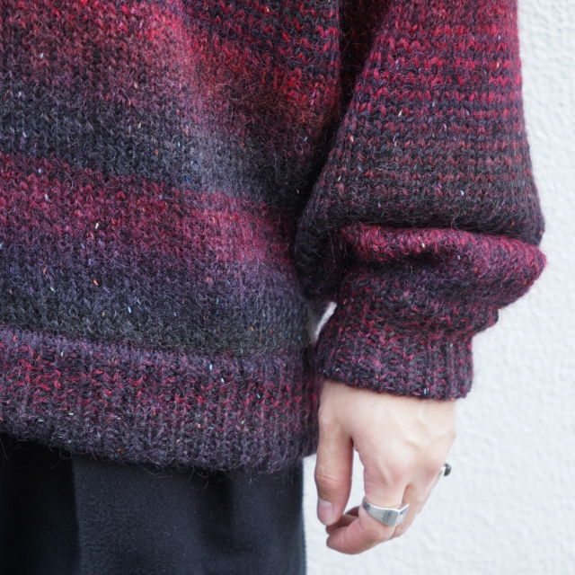 UNUSED Mohair V-neck Knit