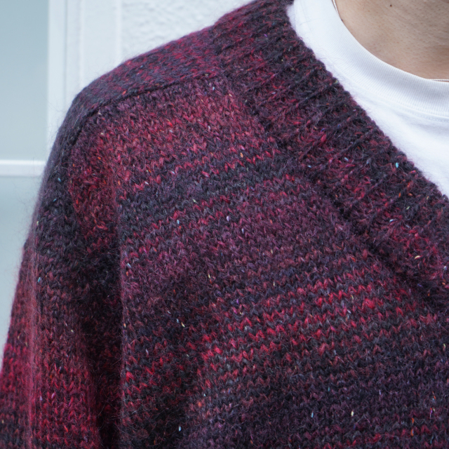 UNUSED Mohair V-neck Knit