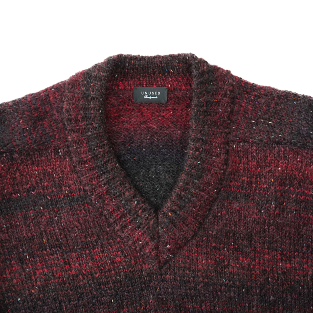 UNUSED Mohair V-neck Knit