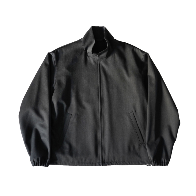 【新品タグ付き】　2023AW　Wool Gabardine Jacket awasa wool gabardine zip up jacket