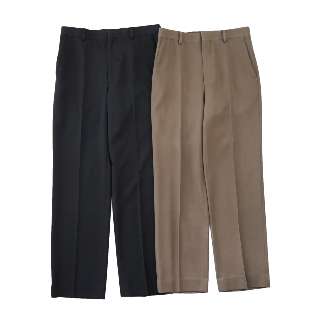 AURALEE LIGHT WOOL MAX GABARDINE SLACKS