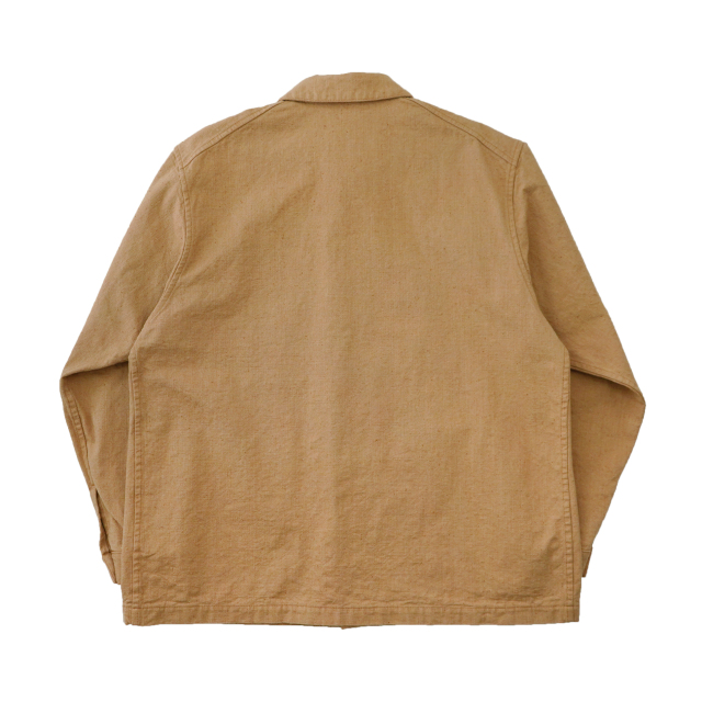 Be prepared × awasa naturally coloured cotton duck coverall jacket