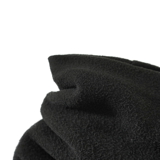 COMOLI フリースネックウォーマー FADE BLACK