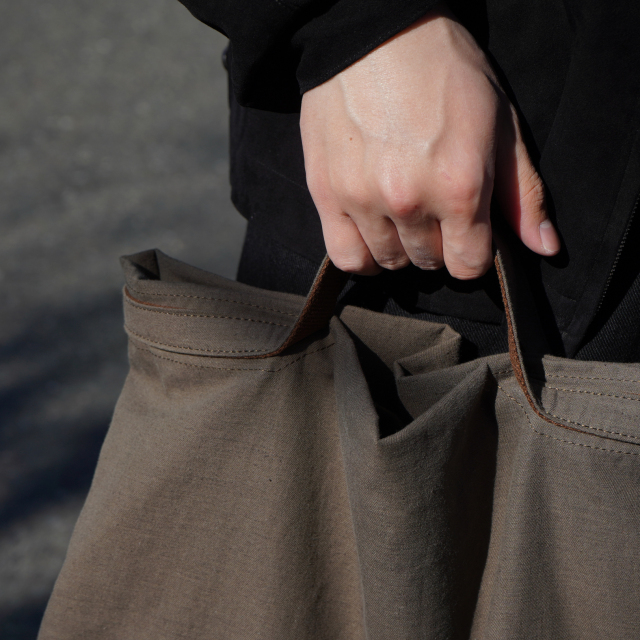 KAILI コットンヘンプ Transform bag M KaILI COTTON HEMP TRANSFORM BAG M