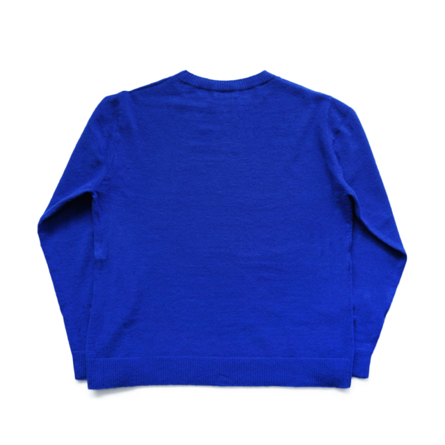 AURALEE BRUSHED CASHMERE COTTON KNIT P/O