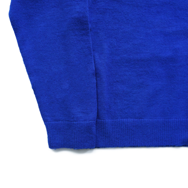 AURALEE BRUSHED CASHMERE COTTON KNIT P/O