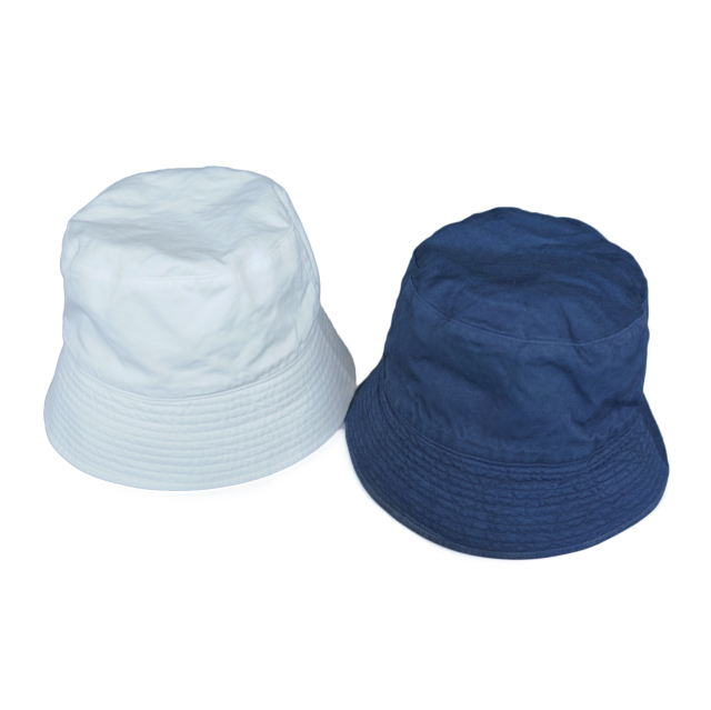 AURALEE GARMENT-DYED FINX CHINO BUCKET HAT MADE BY KIJIMA TAKAYUKI