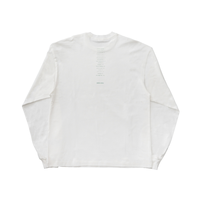 awasa "LOVE HORSE" print long sleeve t-shirts