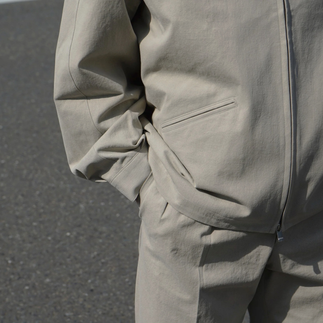 Cale nidom chino zip jacket