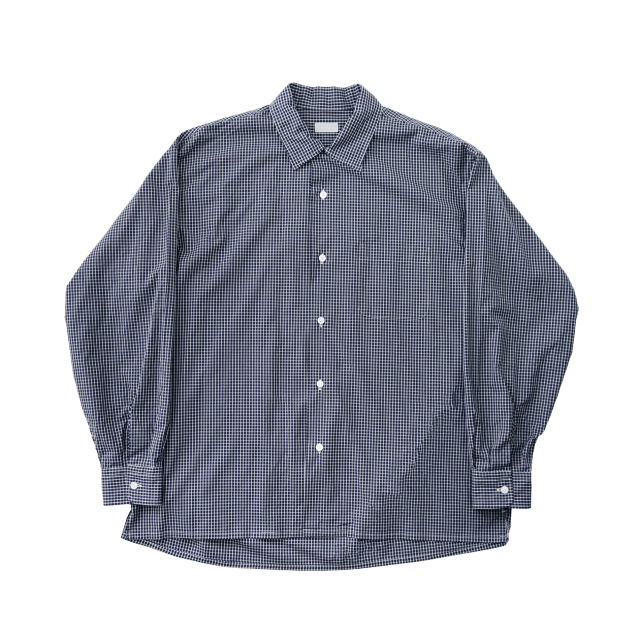 BAUTH CHECK OPEN COLLAR SHIRTS