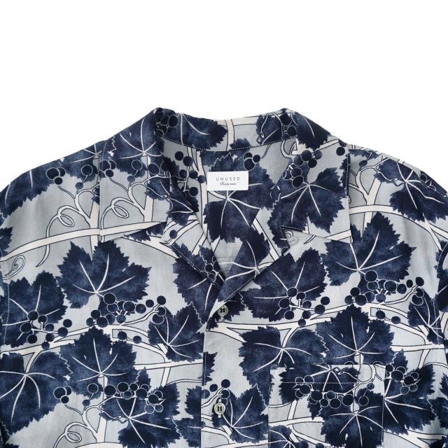 UNUSED Long sleeve print shirt
