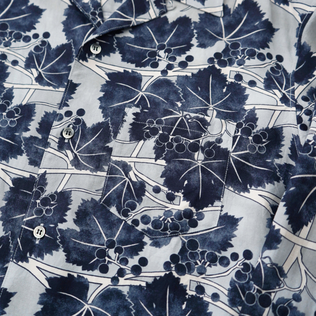UNUSED Long sleeve print shirt