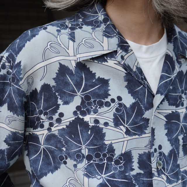 UNUSED Long sleeve print shirt