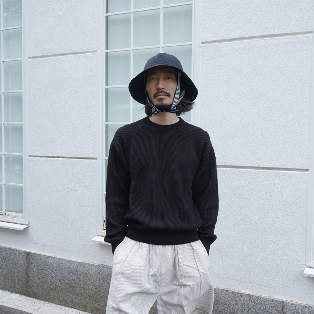 【くろ様】AURALEE FLAT YARN RIB KNIT P/O Flat Yarn Rib Knit P/O | EUREKA FACTORY HEIGHTS