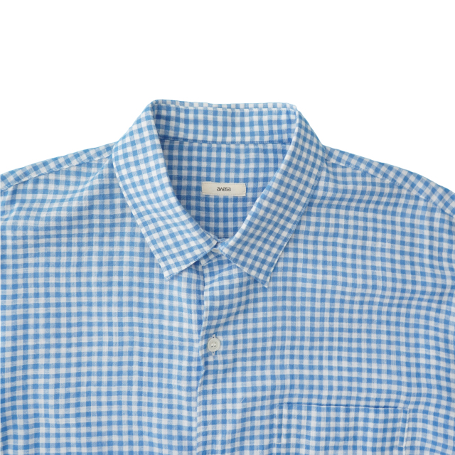 awasa awasa regular collar check shirt