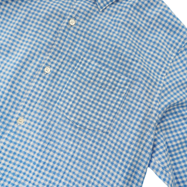 awasa awasa regular collar check shirt