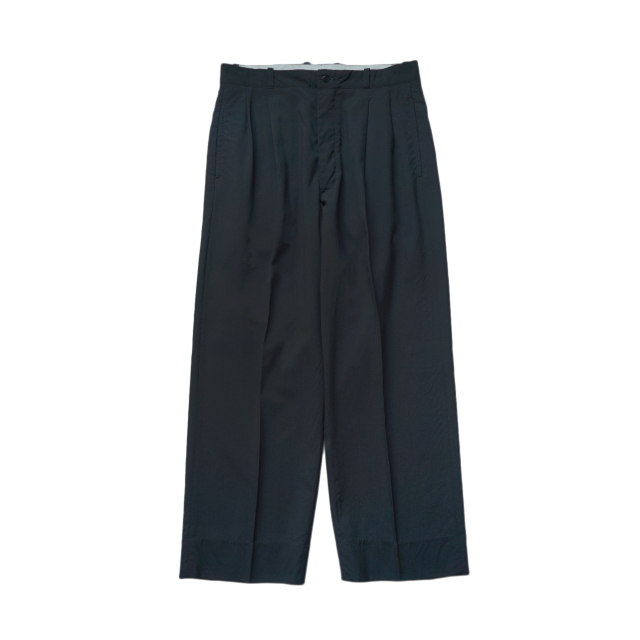 BAUTH WOOL 2TUCK TROUSERS