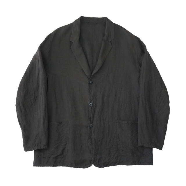 COMOLI シルクコットン ジャケット BROWN
