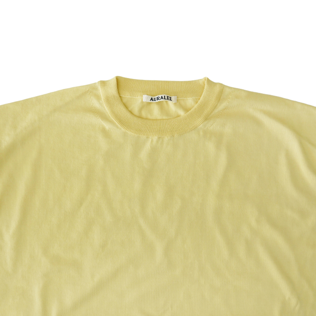 AURALEE GIZA HIGH GAUGE KNIT P/O