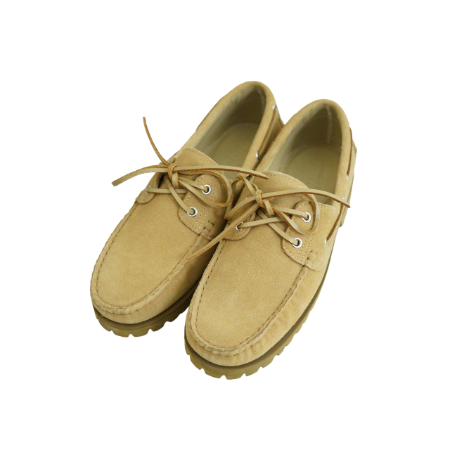 UNUSED × SUICOKE Boat shoes