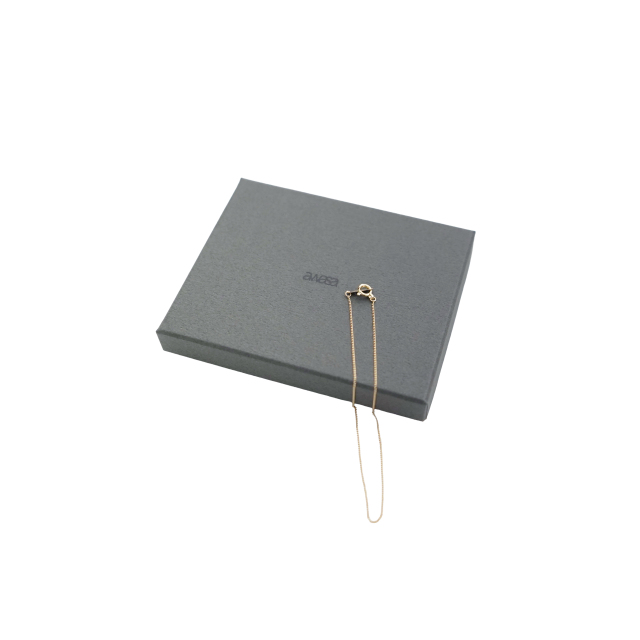 awasa K18 チェーンブレスレット 0.7mm / 19cm (exclusive)