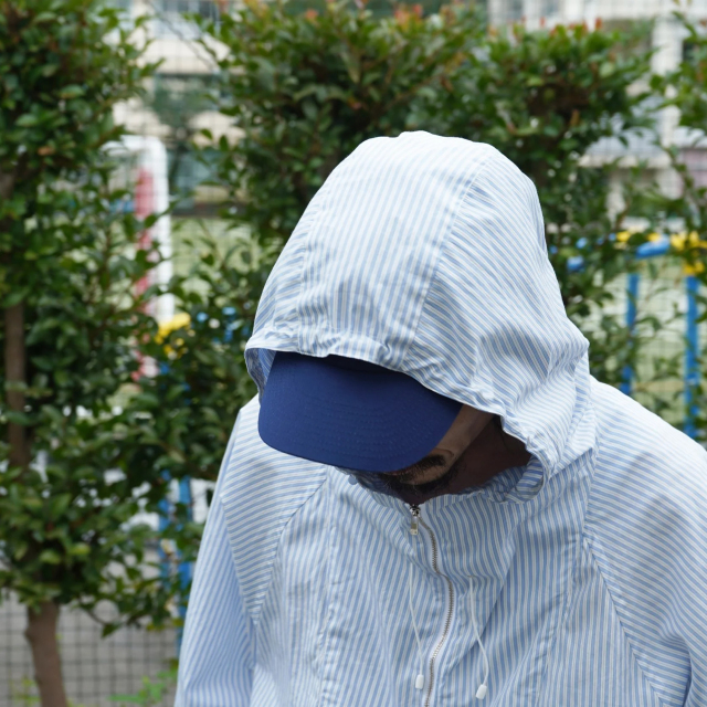 Be prepared Anorak parka Ver.2 blue stripe