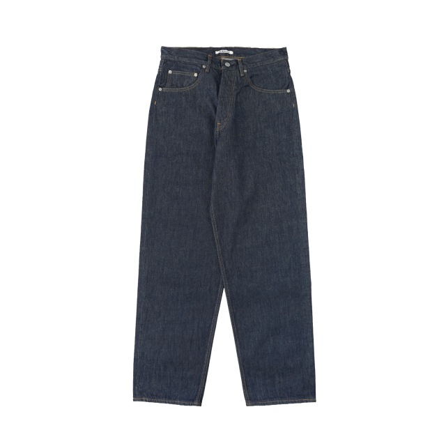 AURALEE HARD TWIST DENIM WIDE PANTS