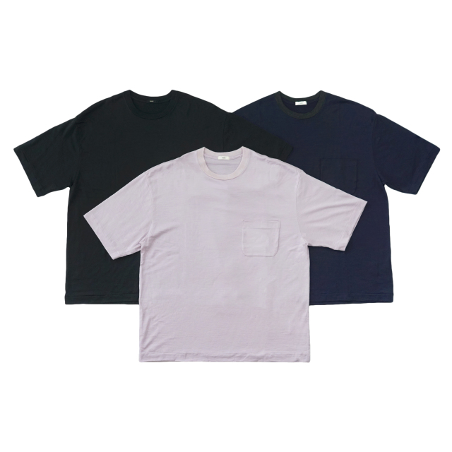 awasa super 100's ウール Tシャツ