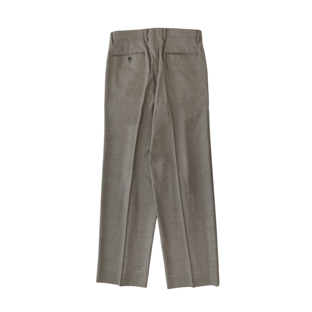 AURALEE SUPER LIGHT WOOL TWO-TUCK SLACKS