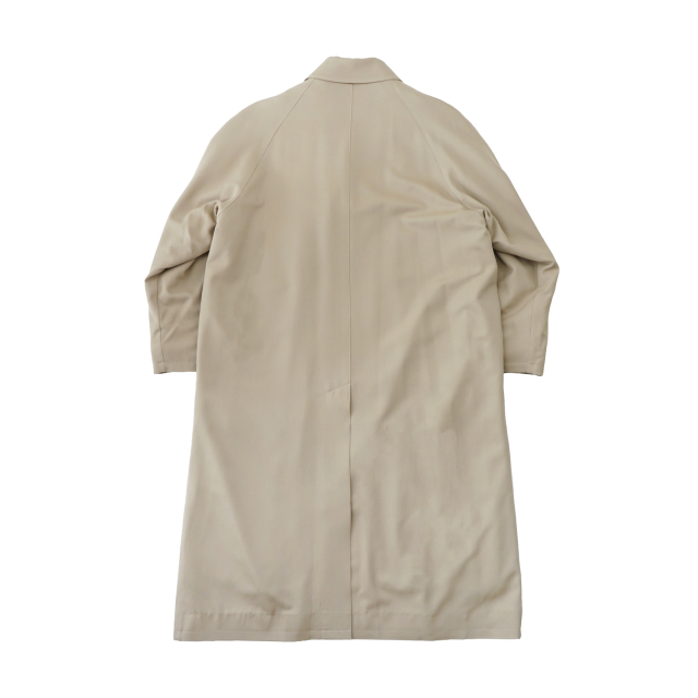 AURALEE ULTRA FINE WOOL TWILL WOOL-LINED COAT