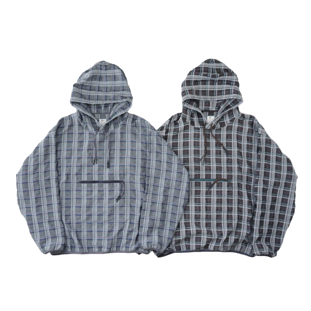 O- FANCY PLAID PULLOVER