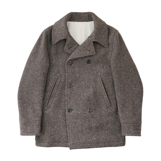 Conkers UNDYED BRITISH WOOL BALWEN PEACOAT