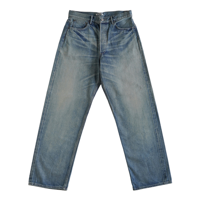 AURALEE_SELVEDGE_FADED_HEAVY_DENIM_WIDE_PANTS